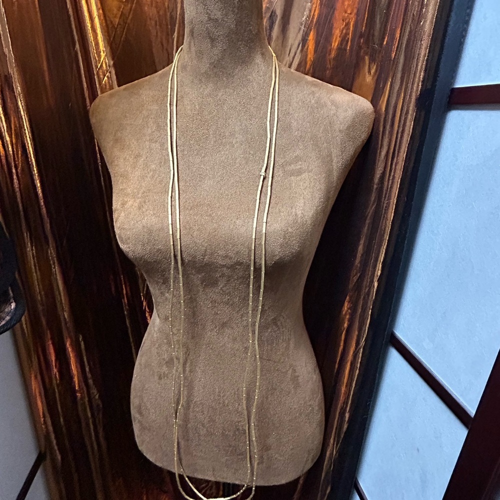Liquid gold one long, necklace strand, a rarity indeed - Picture 6 of 12